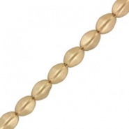 Czech Pinch beads 5x3mm Aztec gold 01710